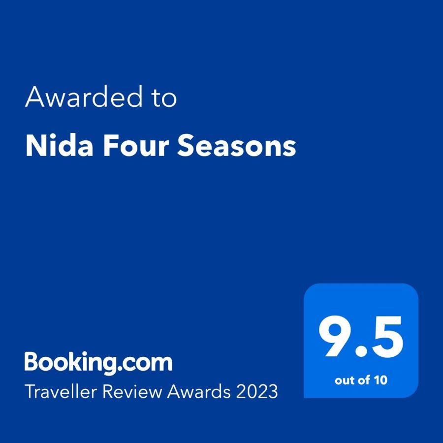 Appartamento Nida Four Seasons Esterno foto